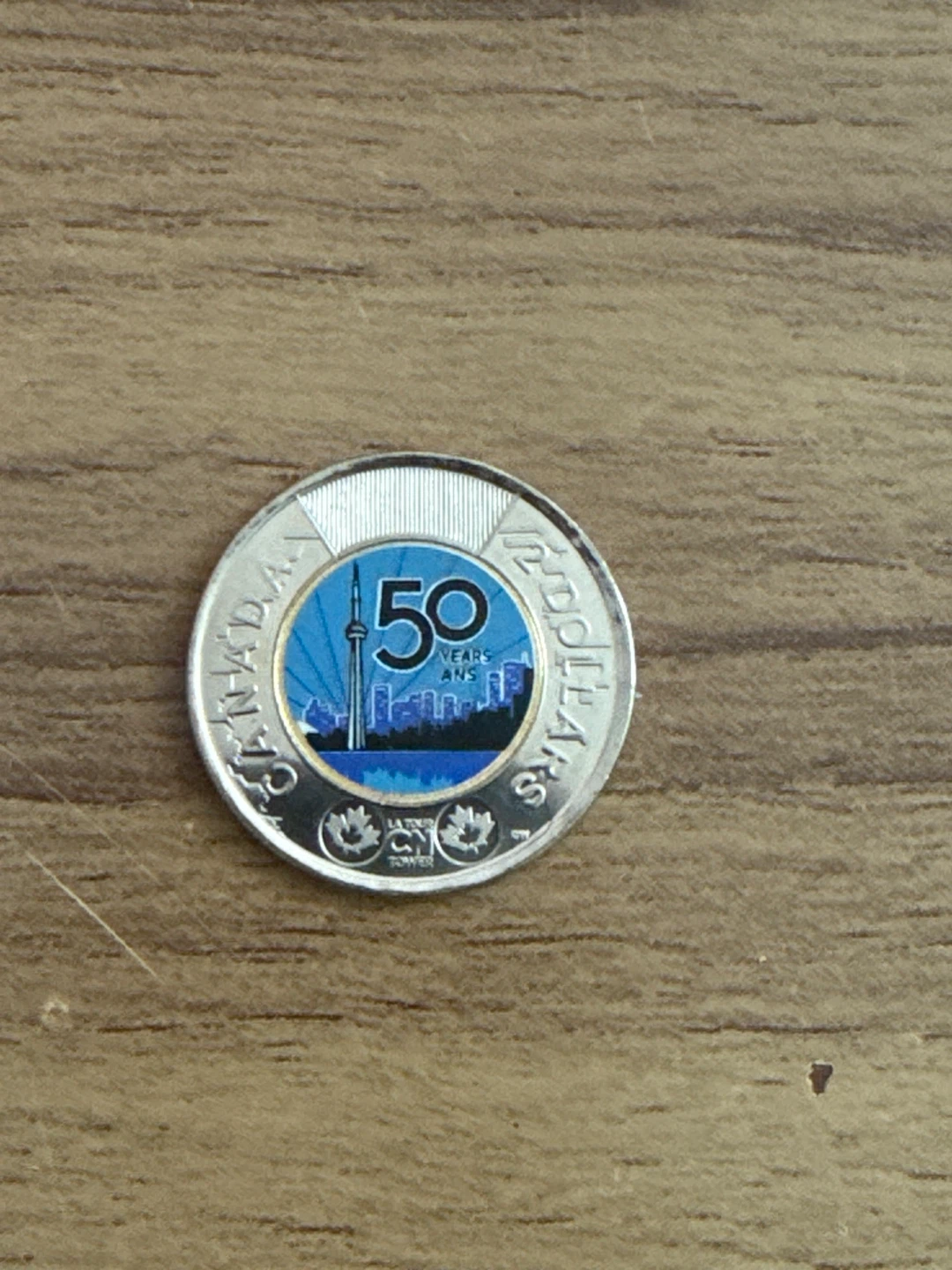 Canada 50th Anniversary 2$ Coin