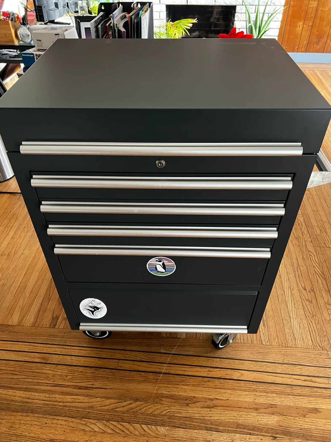 Rolling Tool Chest Cabinet with Drawers