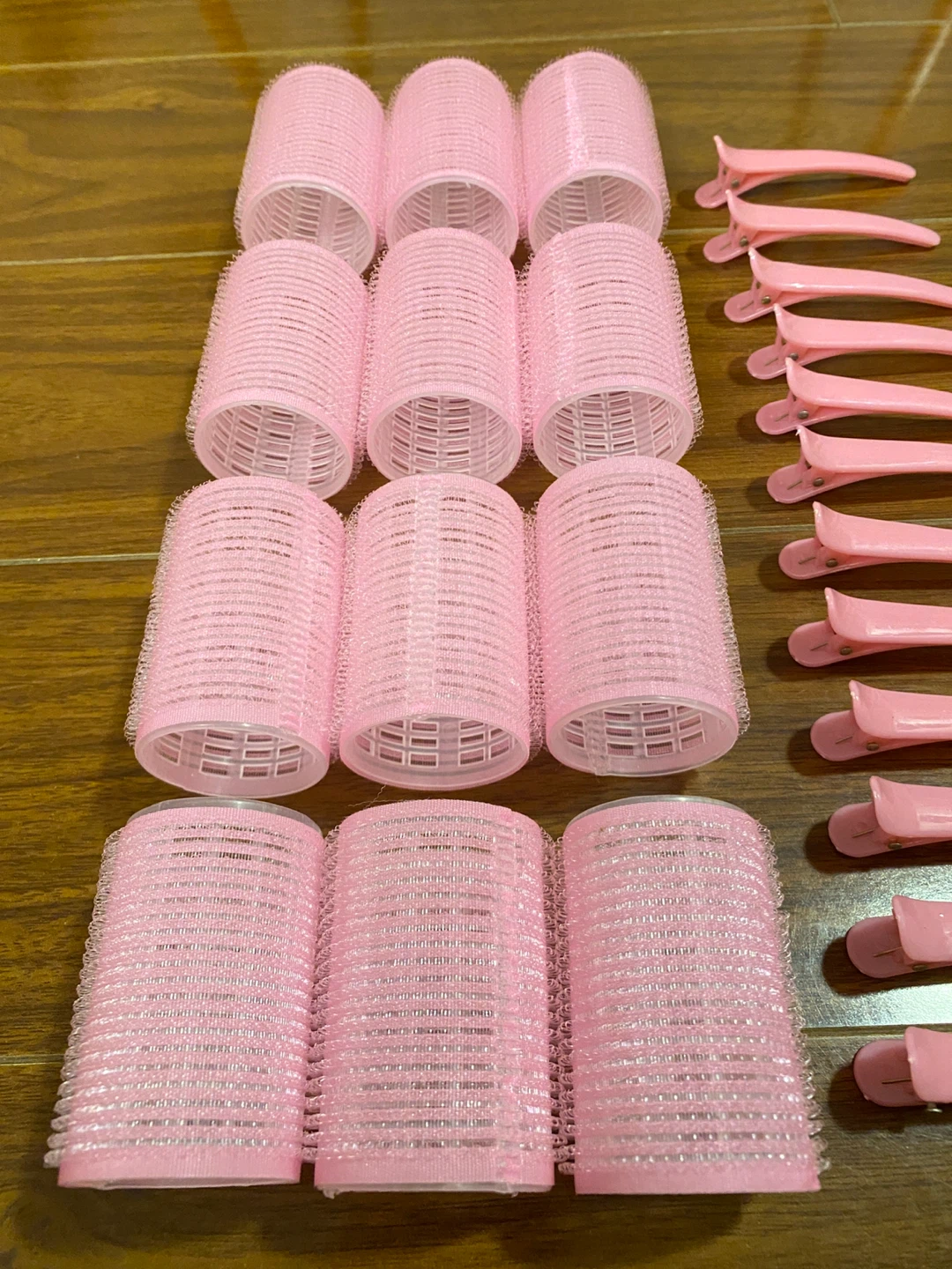 Cute Barbie Pink Hair Rollers and Clips Set - photo 2