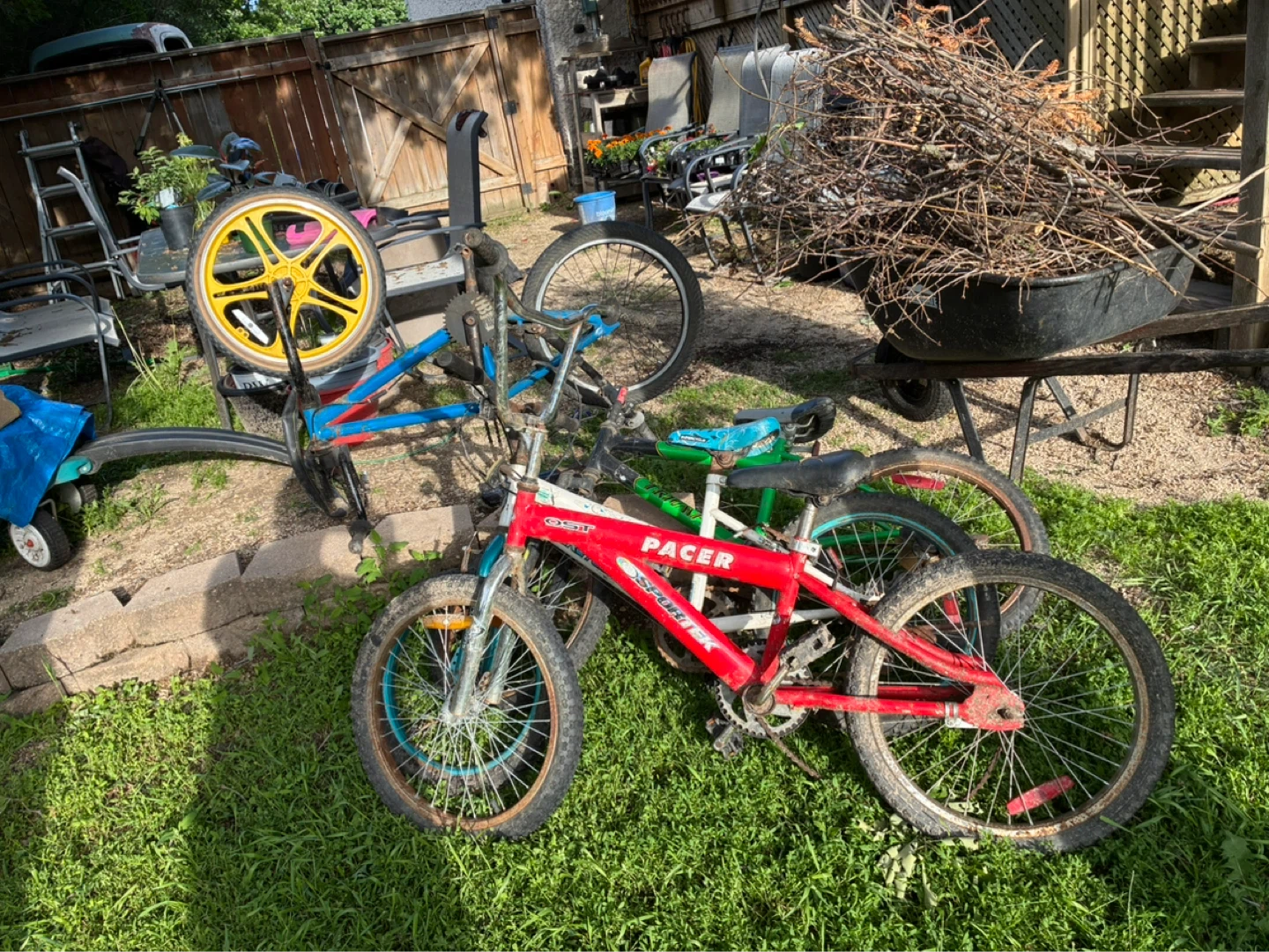 Red PACER Sportek BMX Bike