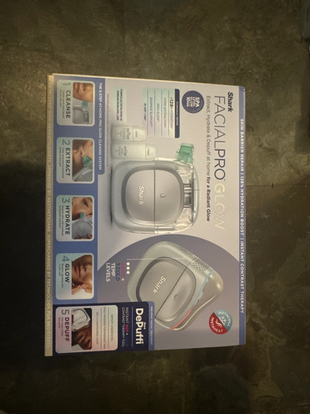 Shark Facial PRO GLOW Skin Barrier Repair Device