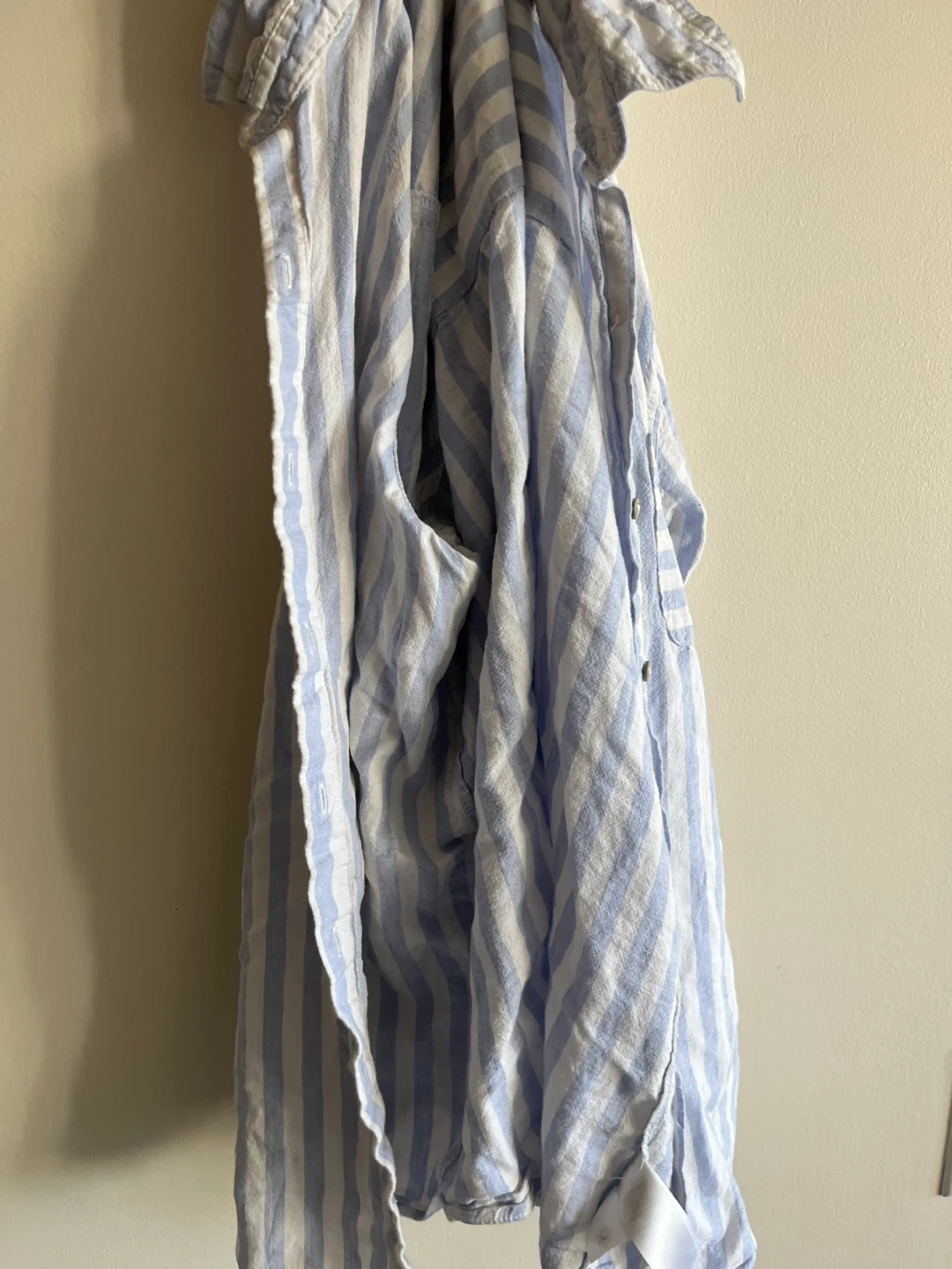 Nicole Miller Striped Button-Up Shirt - Size L - photo 5