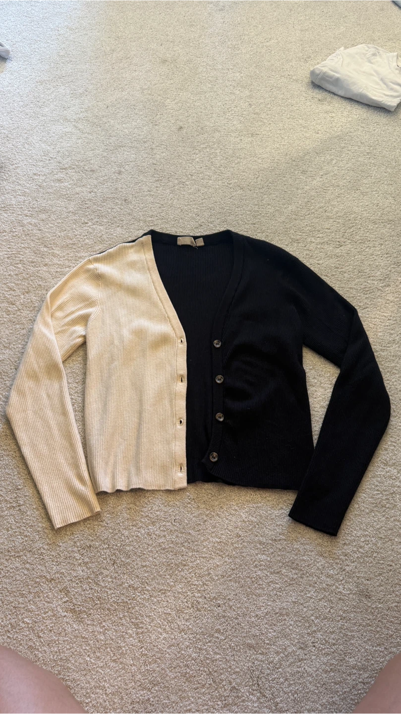 Two-Tone Cardigan - photo 2