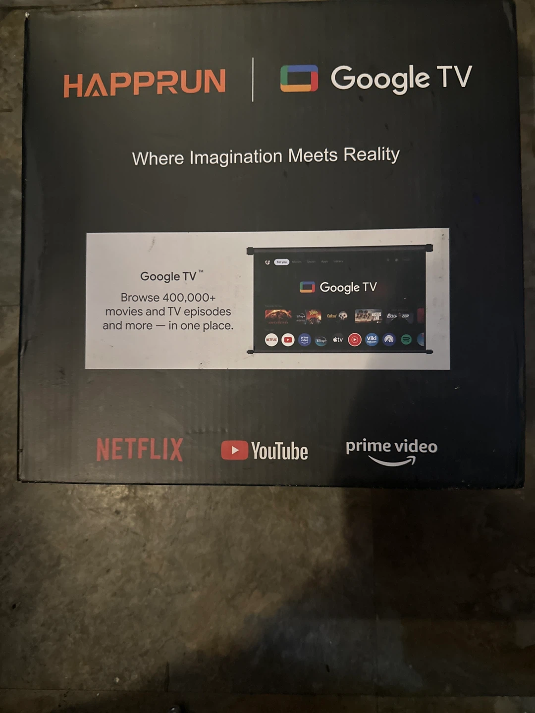 HAPPRUN Projector Model 510G with Google TV - photo 2