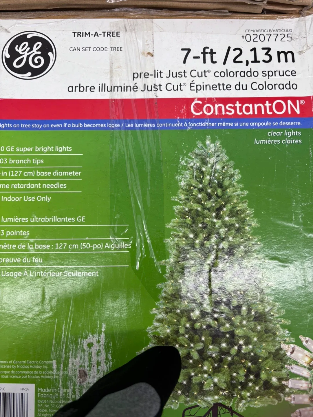 GE Trim-A-Tree Pre-Lit 7-ft Colorado - photo 3