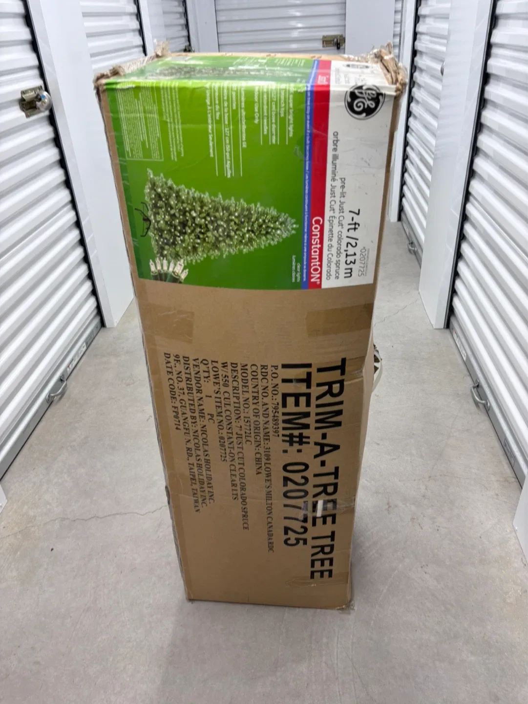 GE Trim-A-Tree Pre-Lit 7-ft Colorado