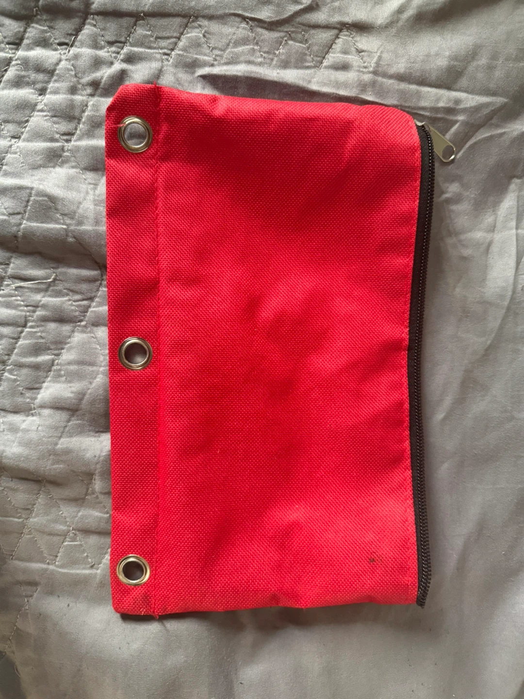 Red Pencil Pouch