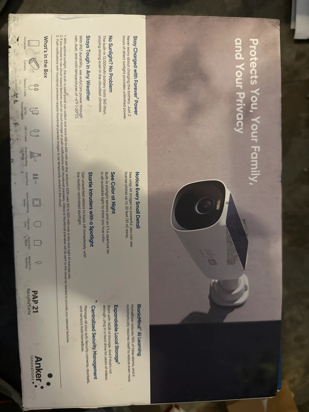 eufy Security eufyCam S330 (eufyCam 3C) 3-Cam Kit - photo 2