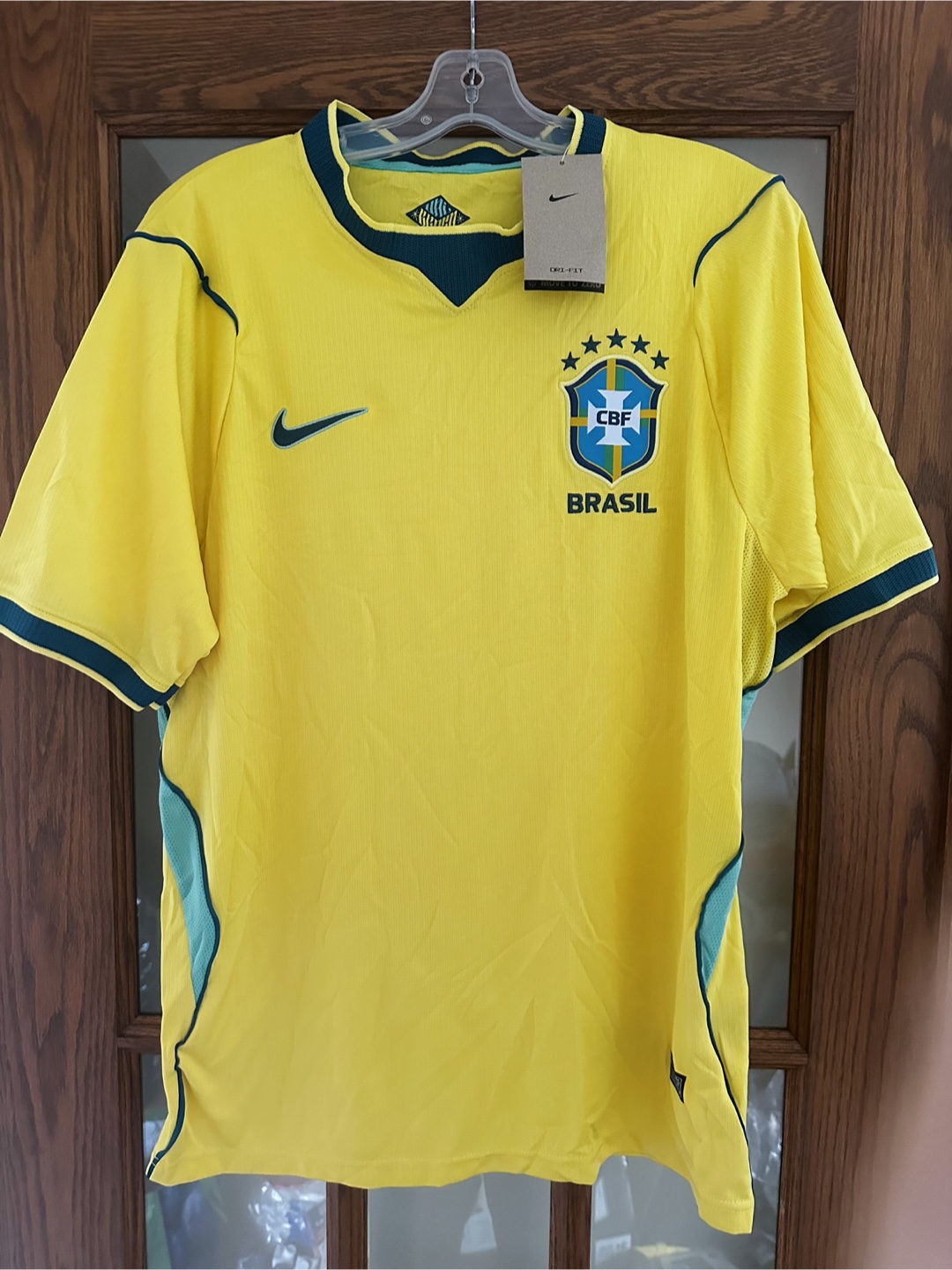 Brazil FIFA World Cup Jersey (Brand New) Large