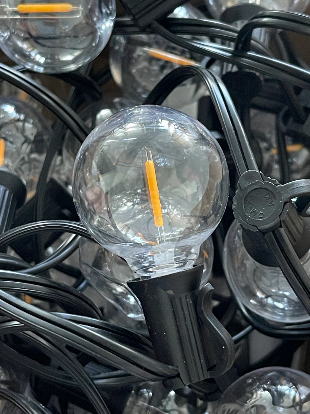 Outdoor String Light - 30 feet - 25 LED light bulb - photo 4