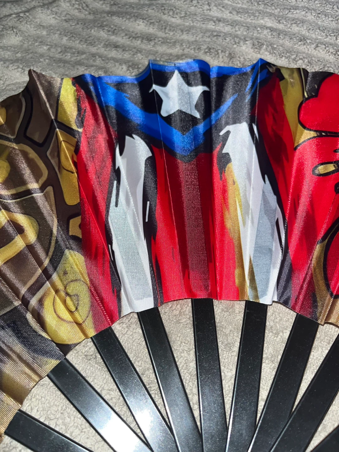 A Puerto Rican clap hand fan - photo 3