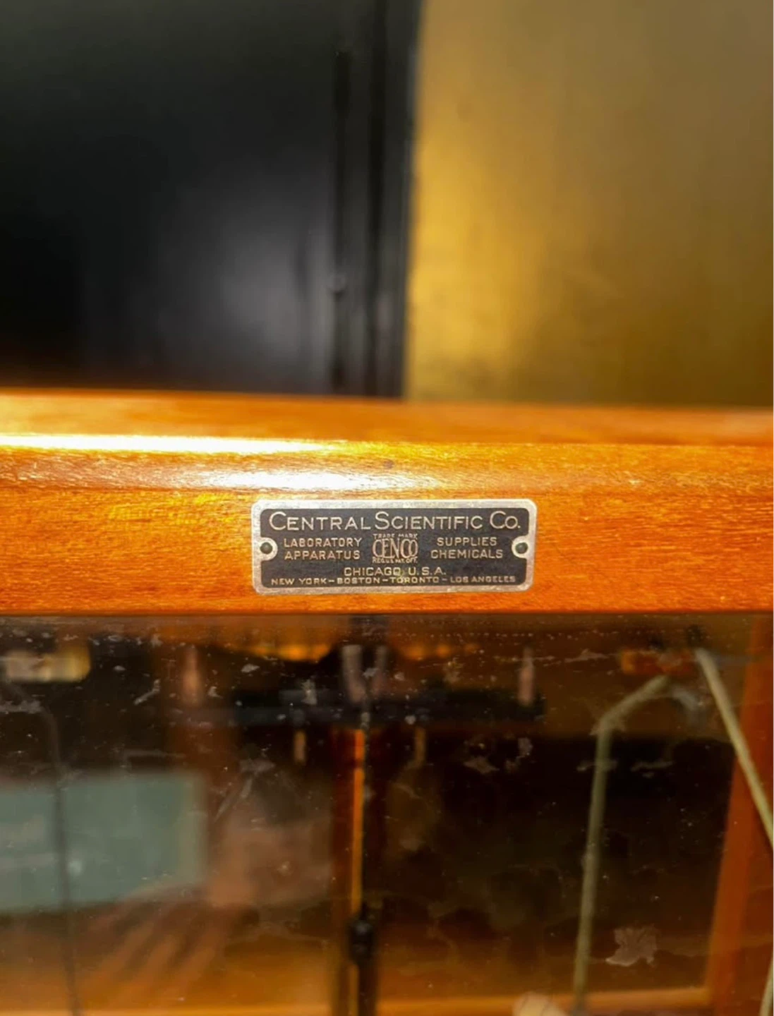 Vintage Central Scientific Company Mid Century Apothecary Scale - photo 2