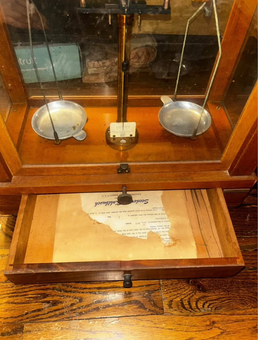 Vintage Central Scientific Company Mid Century Apothecary Scale - photo 3