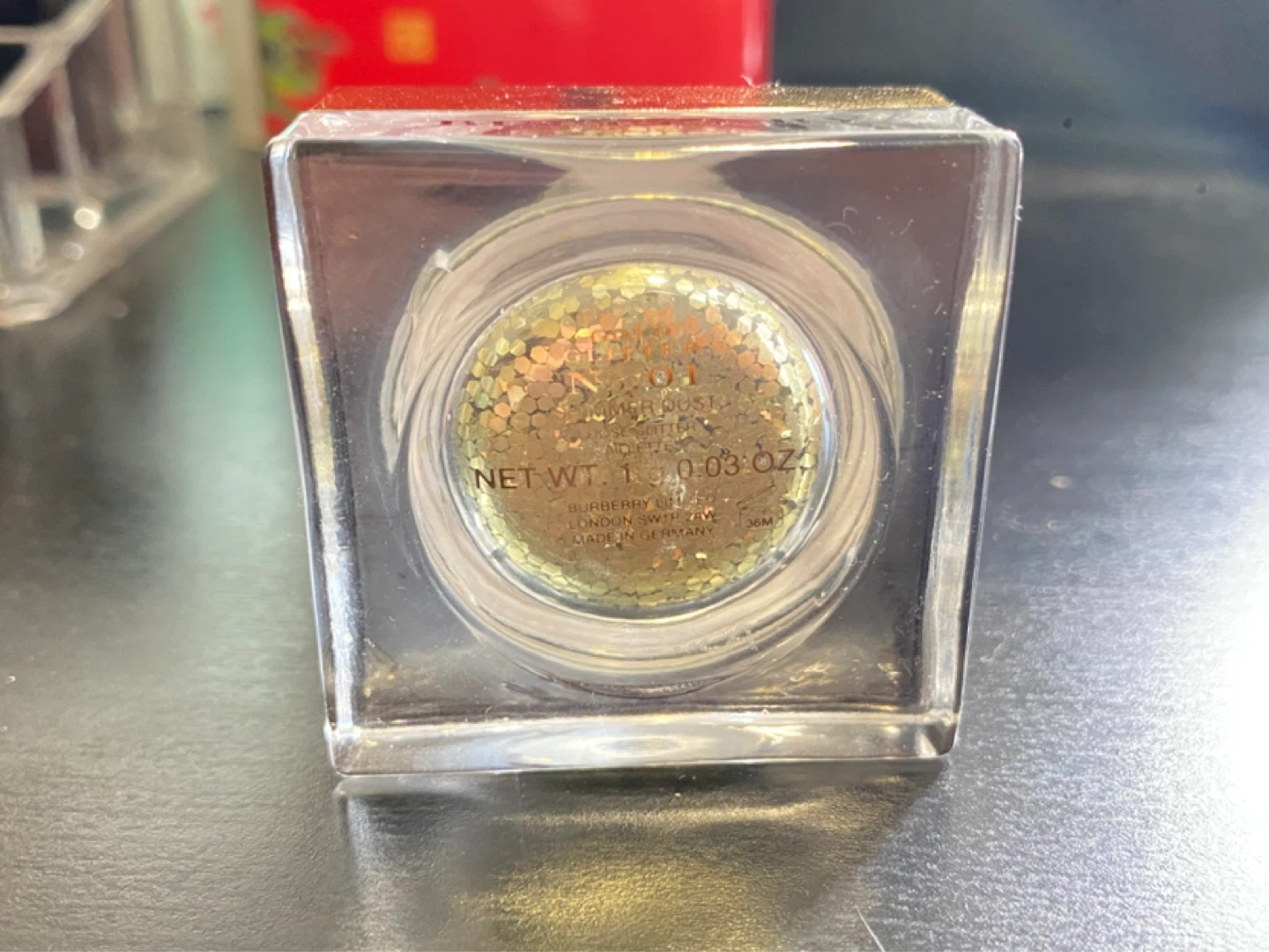Burberry Gold Glitter Pot - BRAND NEW LIMITED - photo 2