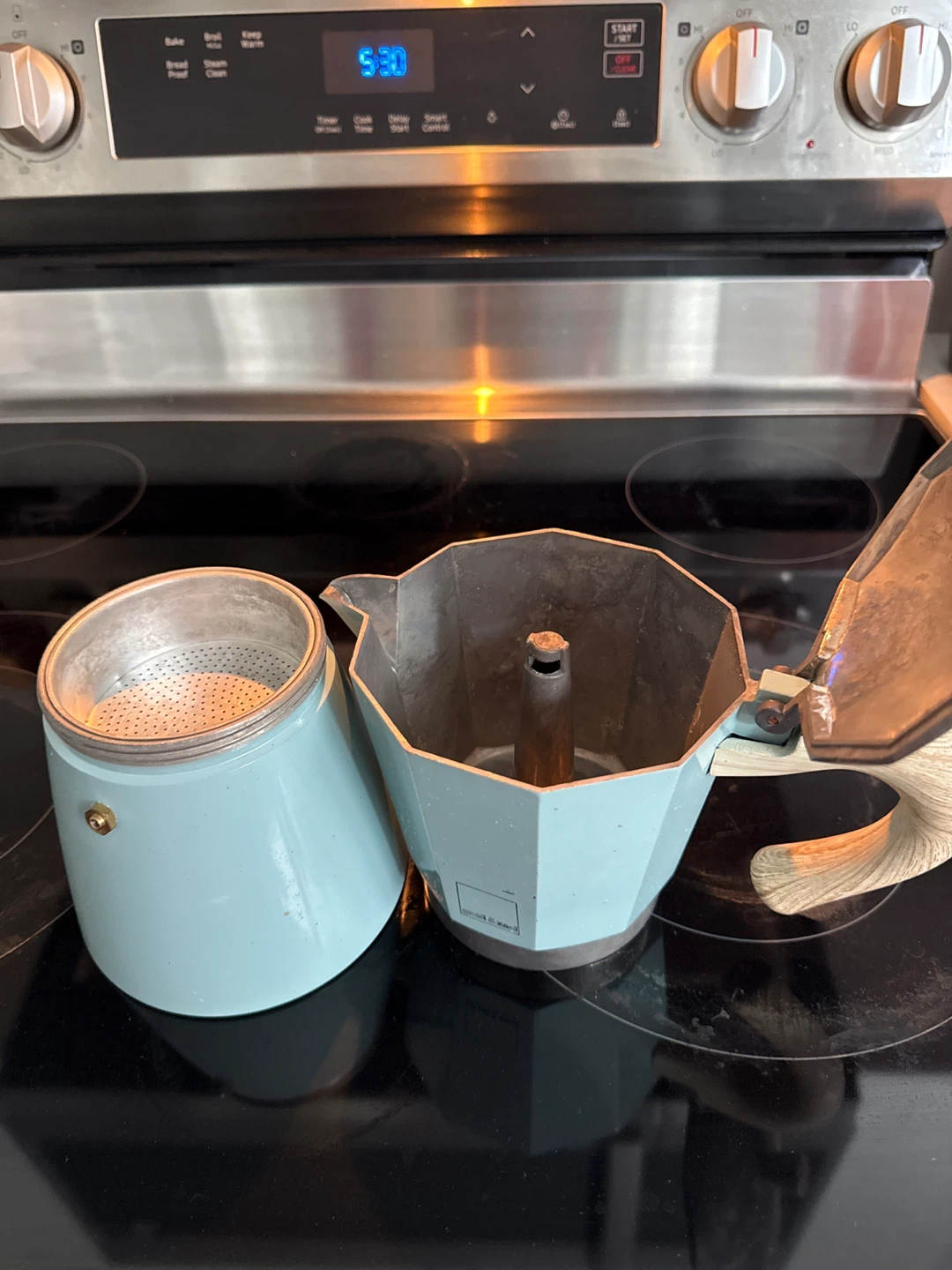 Vintage Italian stovetop moka pot - photo 2