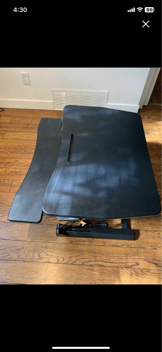 Varidesk standing desk, EUC, free delivery! - photo 2