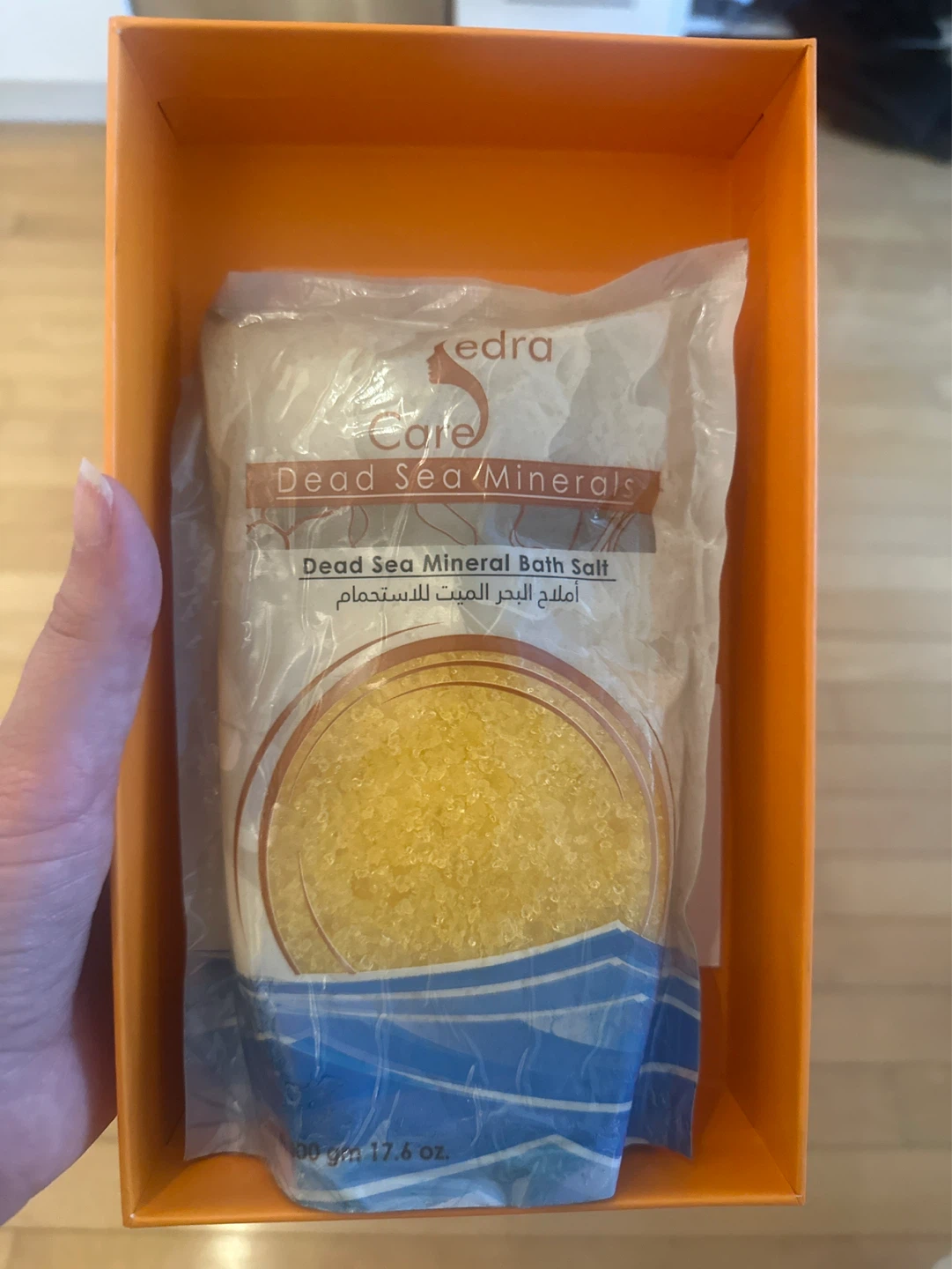 From Jordan - Edra Care Dead Sea Mineral Bath Salts