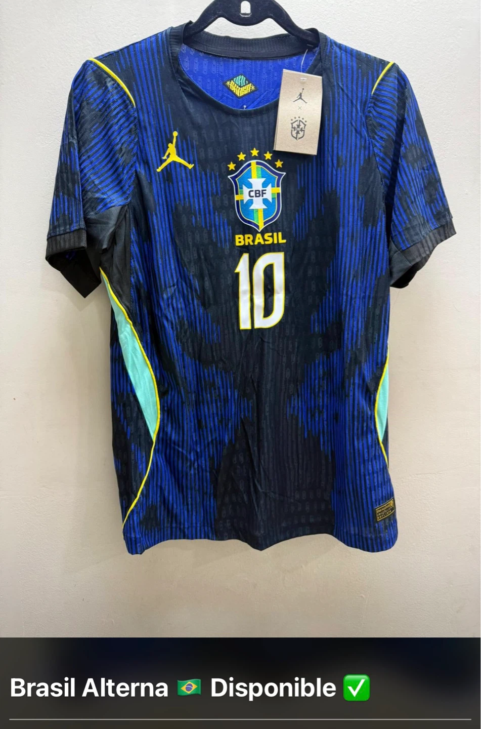 Brazil National Football Team Neymar Jr #10 Jersey