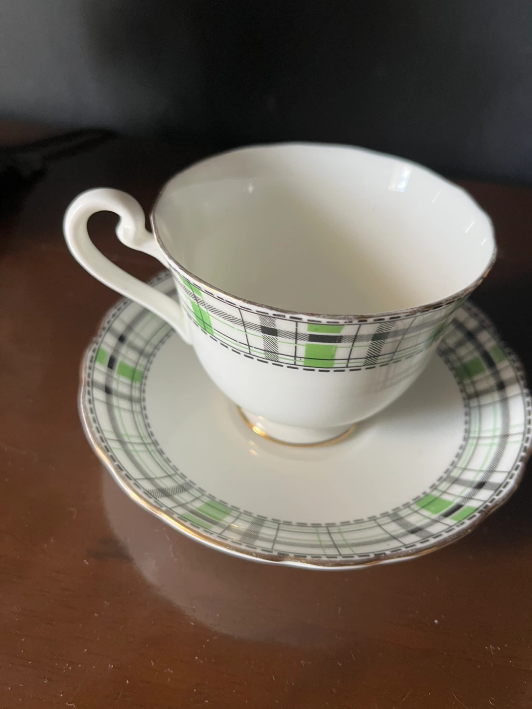 Vintage Radfords Crown China Tea Cup and Saucer Set - photo 2