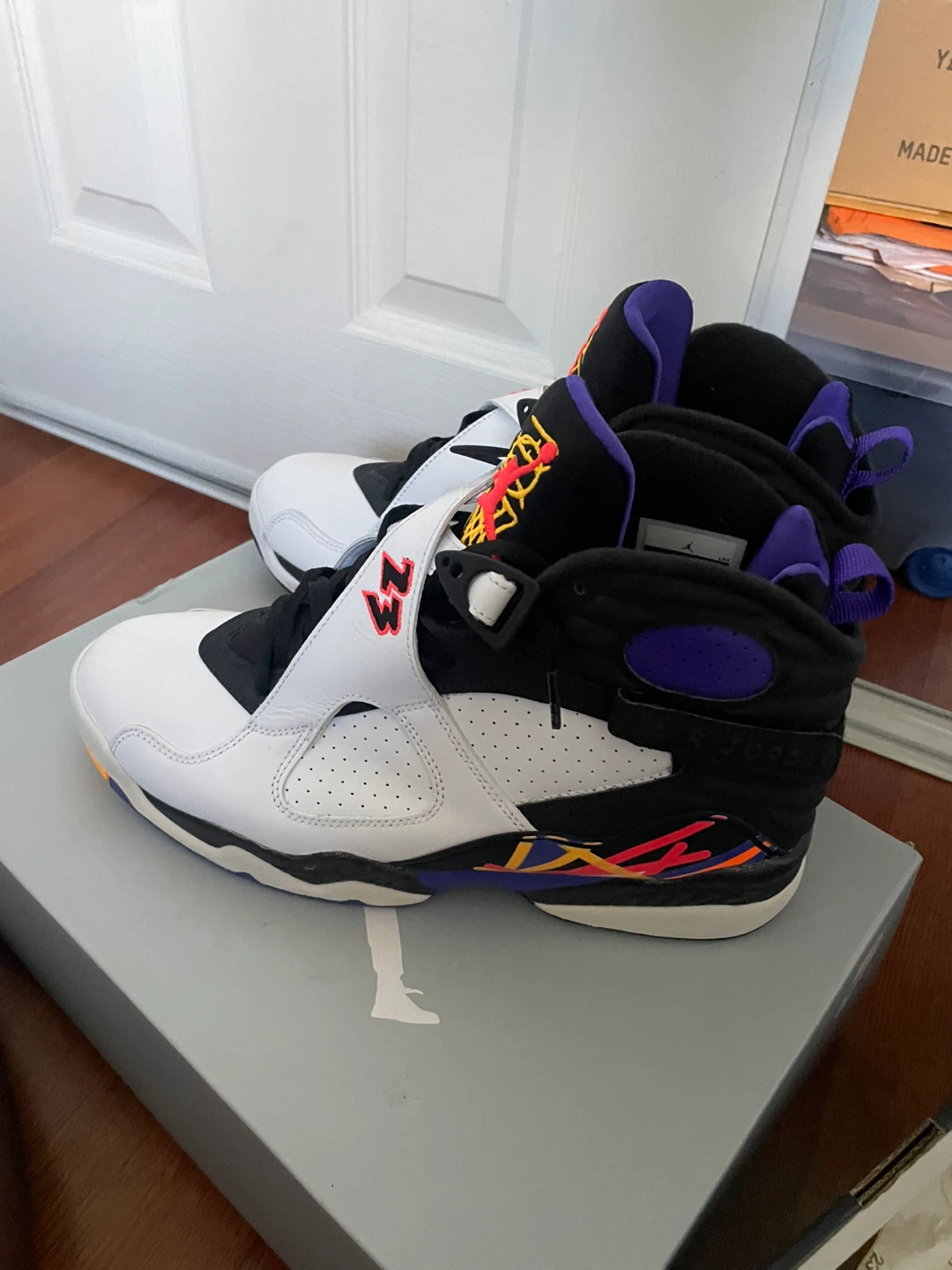 Air Jordan 8 Retro Sneakers - photo 3