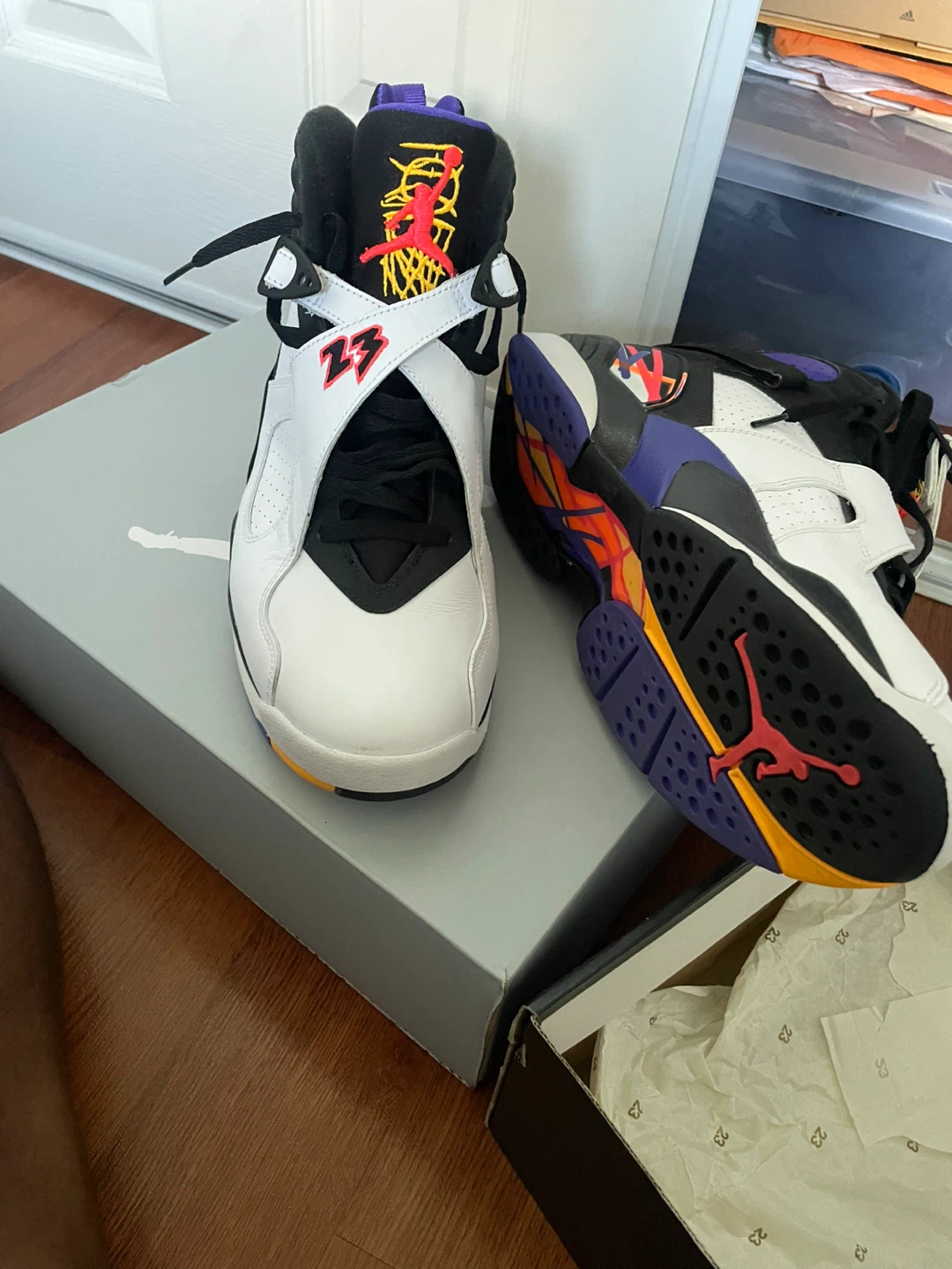 Air Jordan 8 Retro Sneakers - photo 5