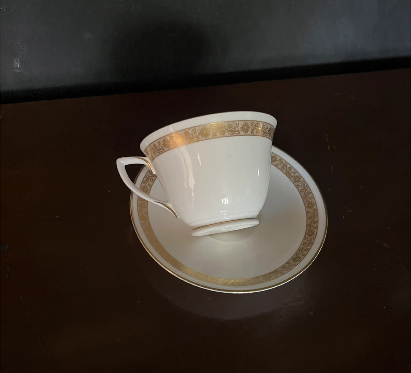 Royal Worcester Golden Anniversary Teacup and Saucer