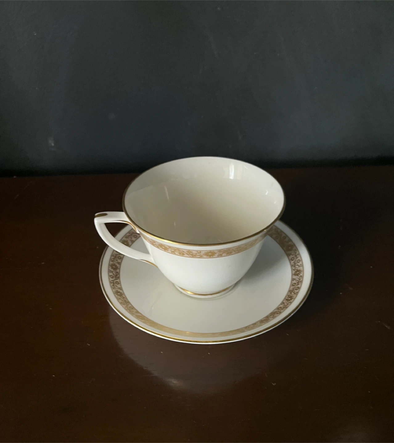 Royal Worcester Golden Anniversary Teacup and Saucer - photo 2
