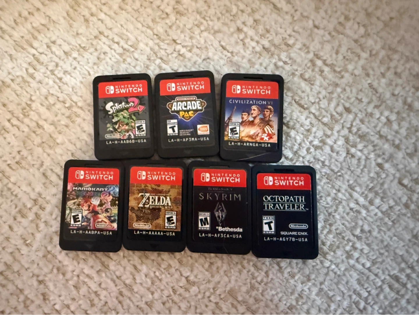 Nintendo Switch Games Lot