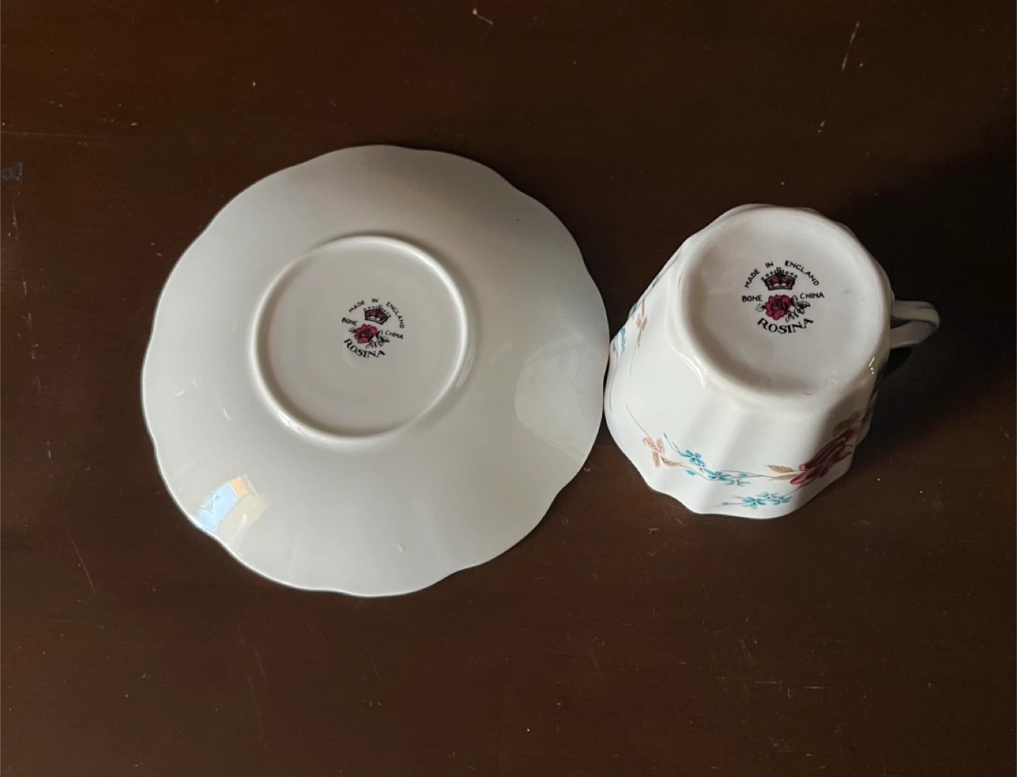 Rosina Bone China Tea Cup and Saucer Set - photo 4