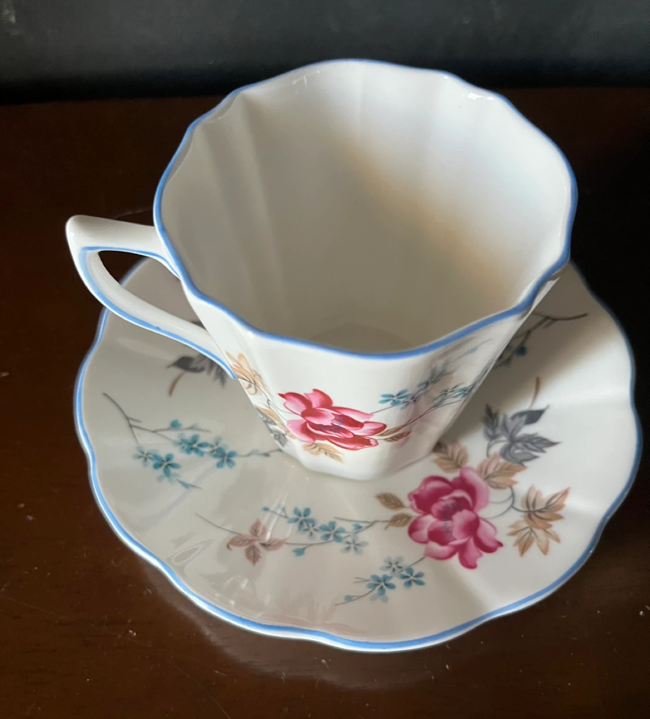Rosina Bone China Tea Cup and Saucer Set - photo 2