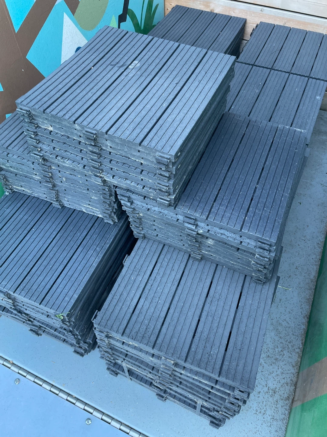 Interlocking Deck Tiles