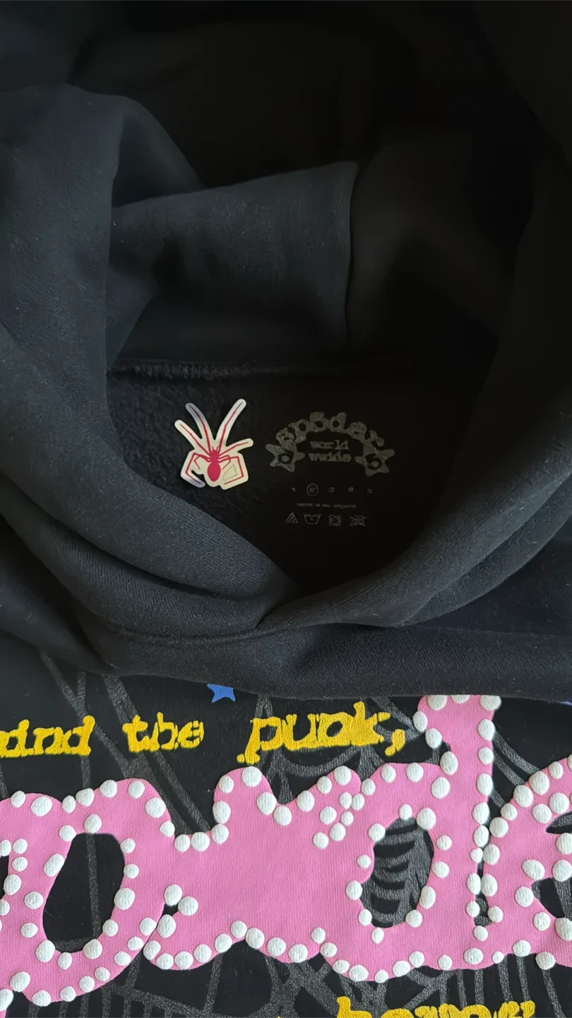 Sp5der Hoodie, high quality barely used only once. Size (M) - photo 4