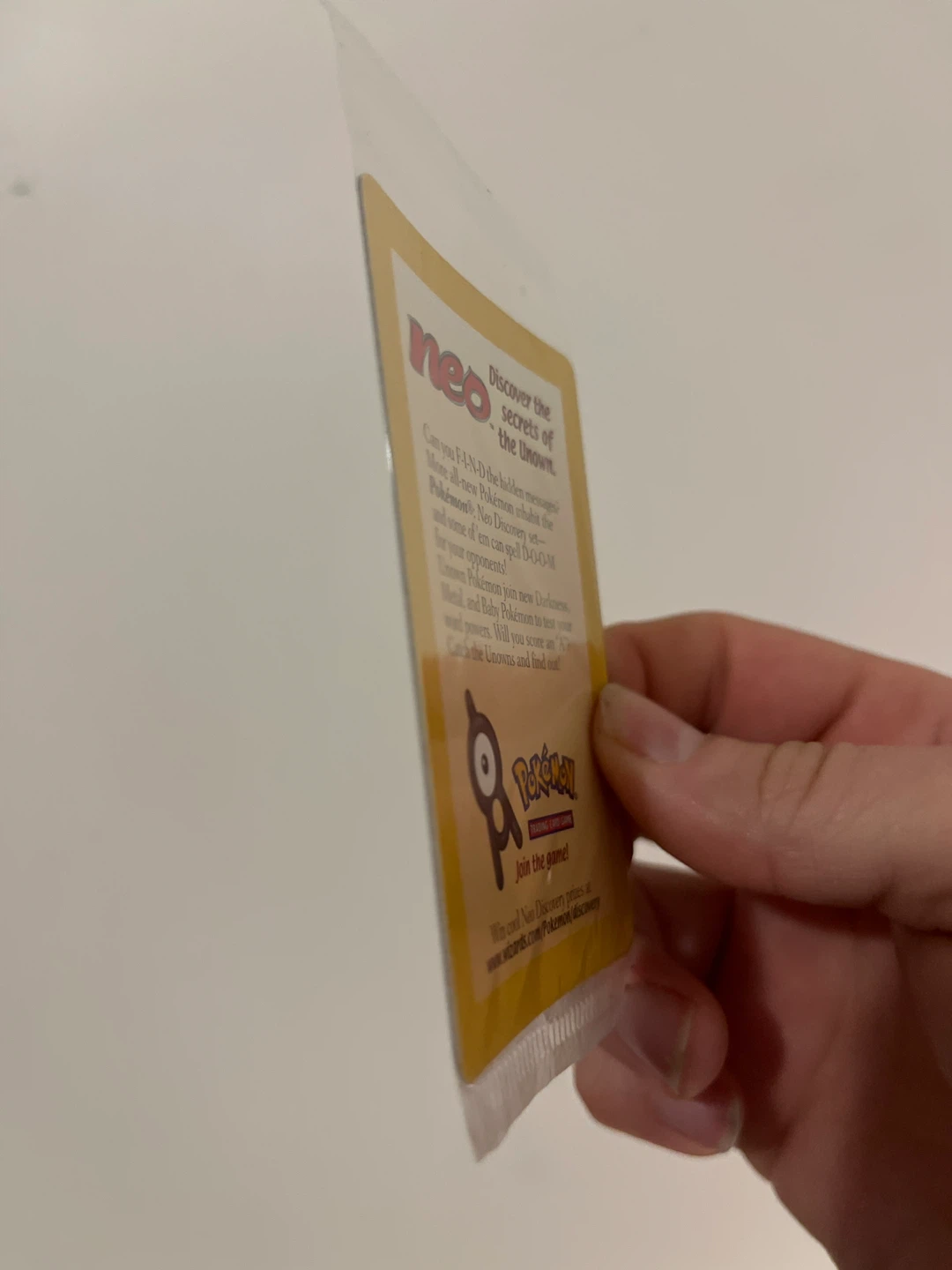 Unopened promo Entei card from the Pokemon movie 2000. - photo 2