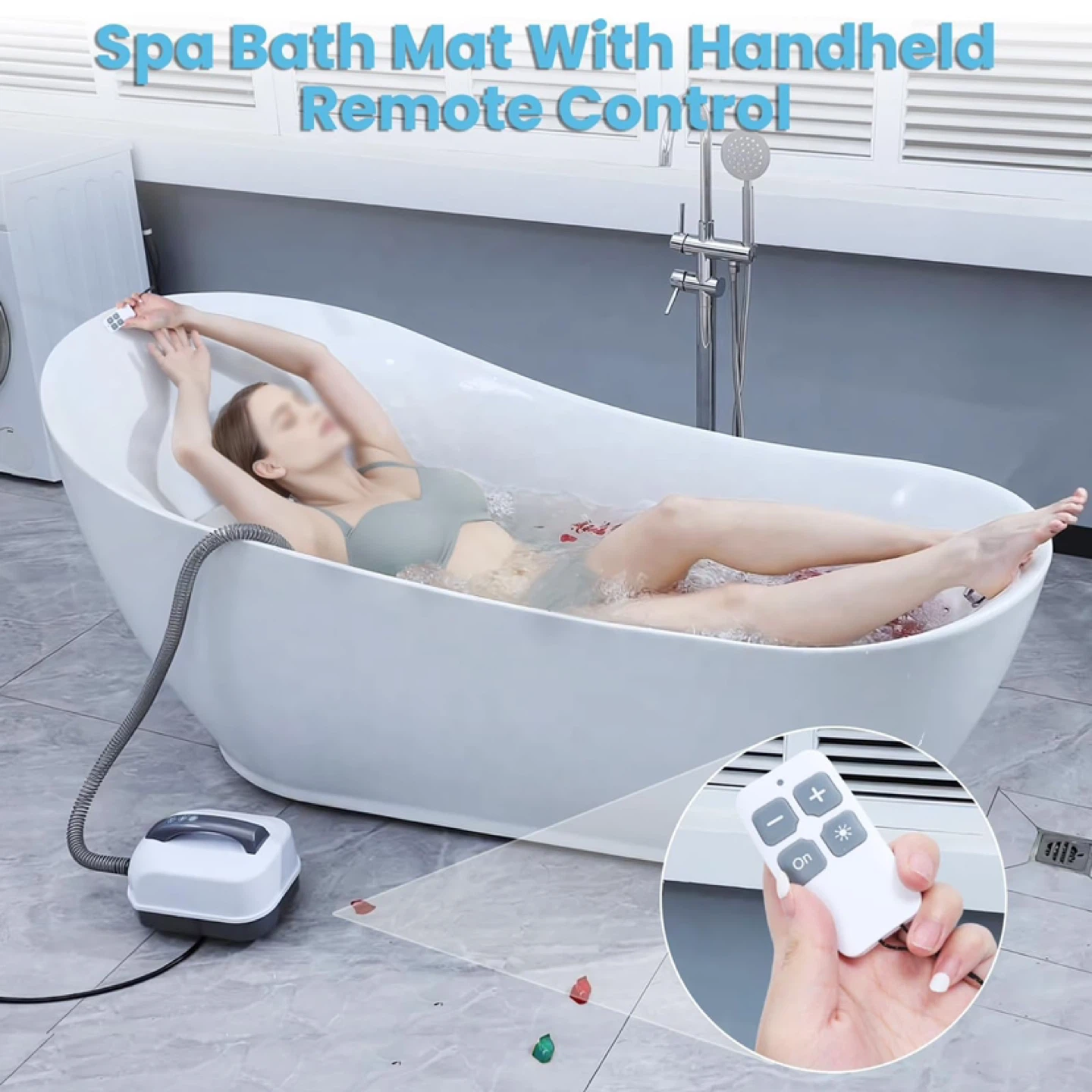 Ultra-Relaxing Home Surf Massage Bath Mat - photo 4
