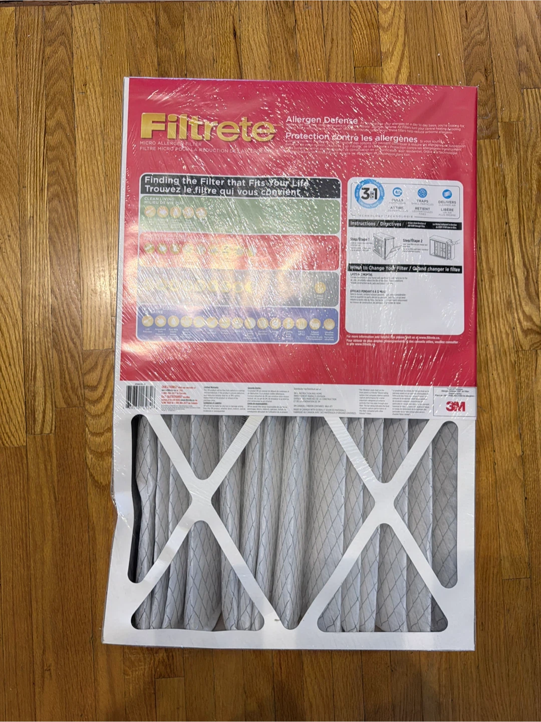 Filtrete 16x25x5 Air Filter - Allergen Defense - photo 2