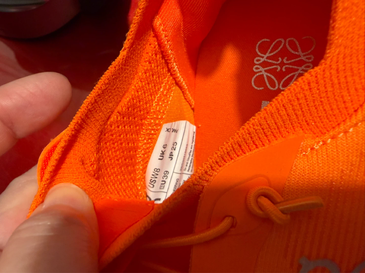 Women’s Orange On Running Shoes - new but no box - photo 4