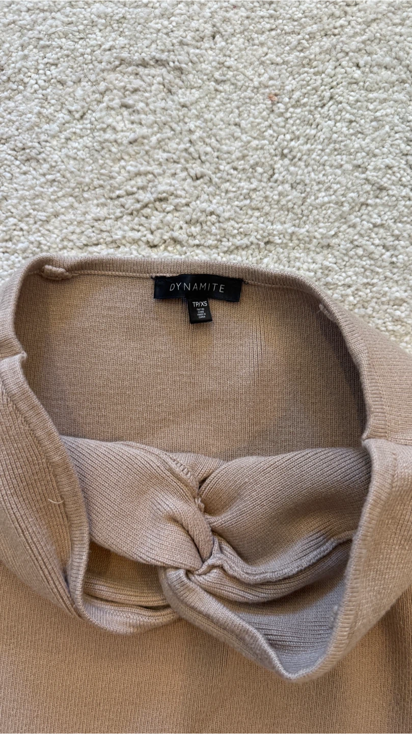 DYNAMITE Strapless Knit Dress - photo 4