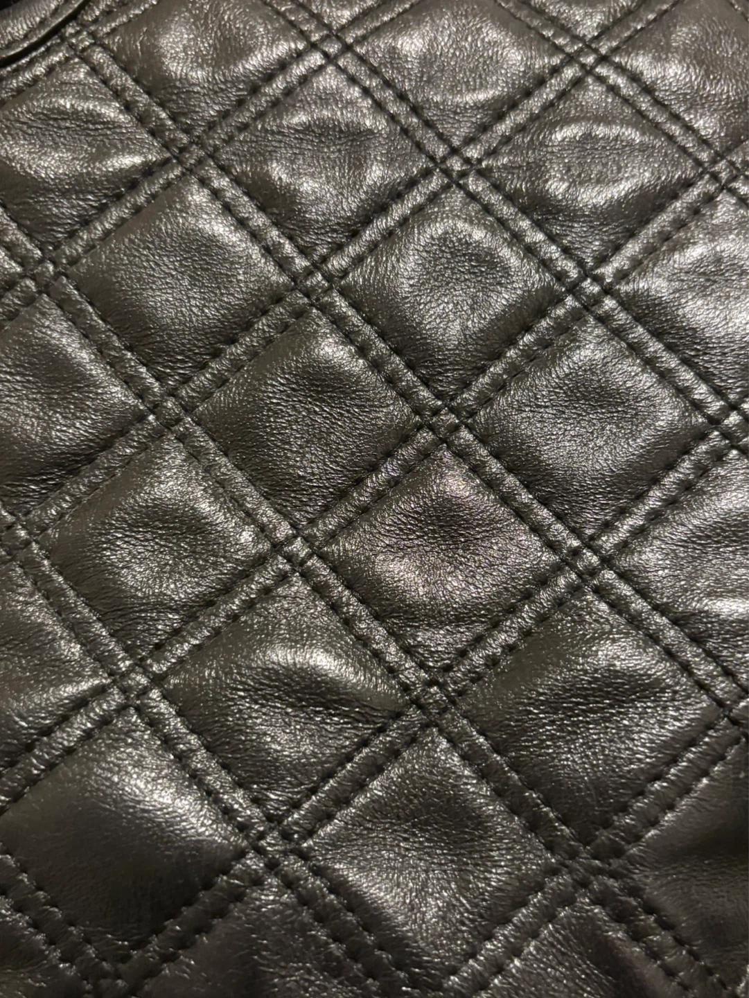 DANIER Genuine Leather Quilted Satchel Handbag - photo 3