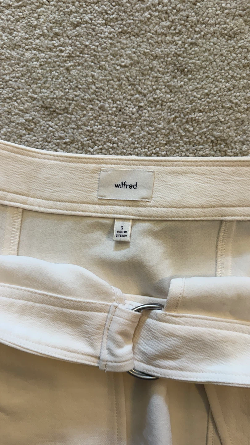 Wilfred Cream Wrap Skirt - photo 4