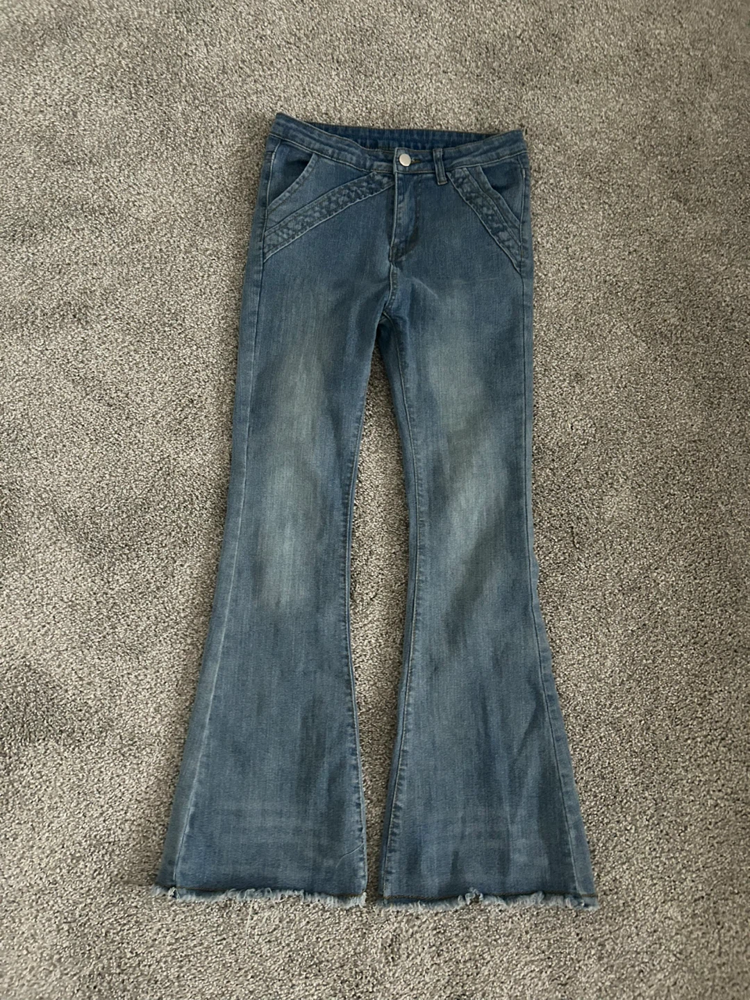 Blue Flare Jeans