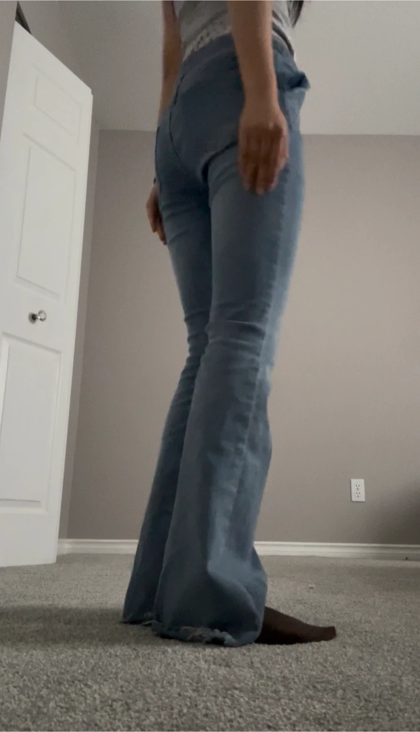 Blue Flare Jeans - photo 3