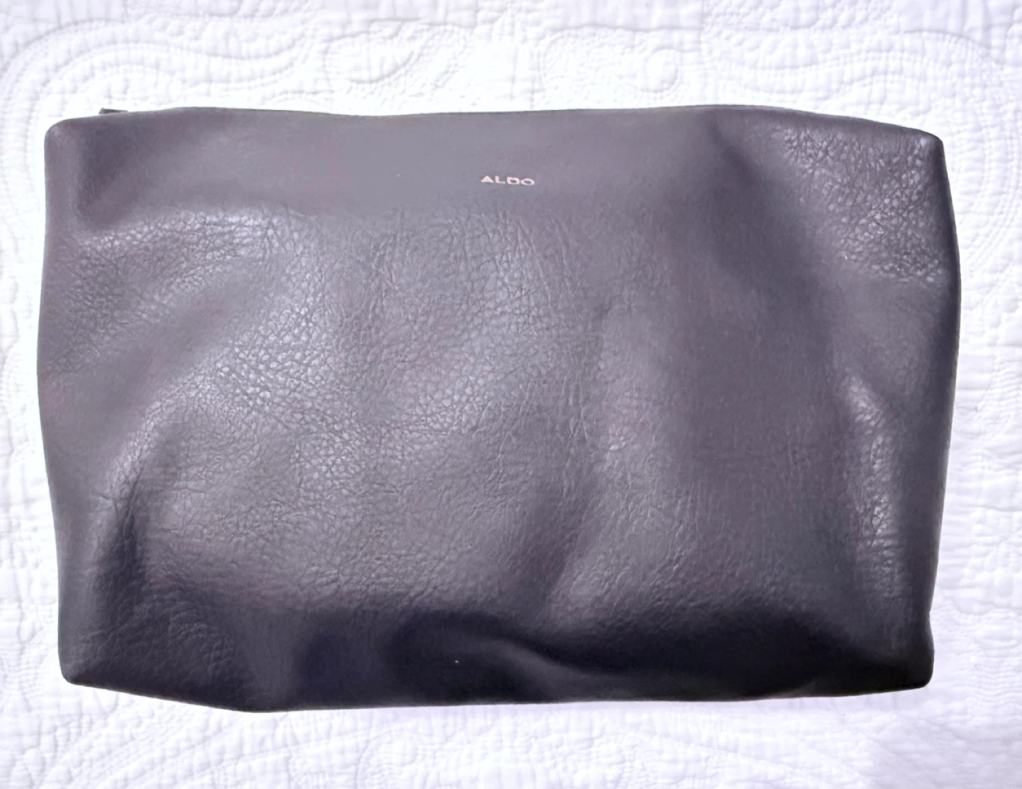 ALDO Black Faux Leather Pouch