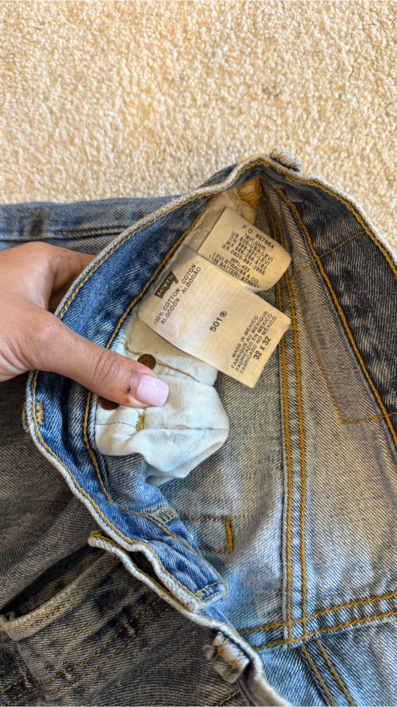 Levi's 501 Cut-Off Denim Shorts - photo 2
