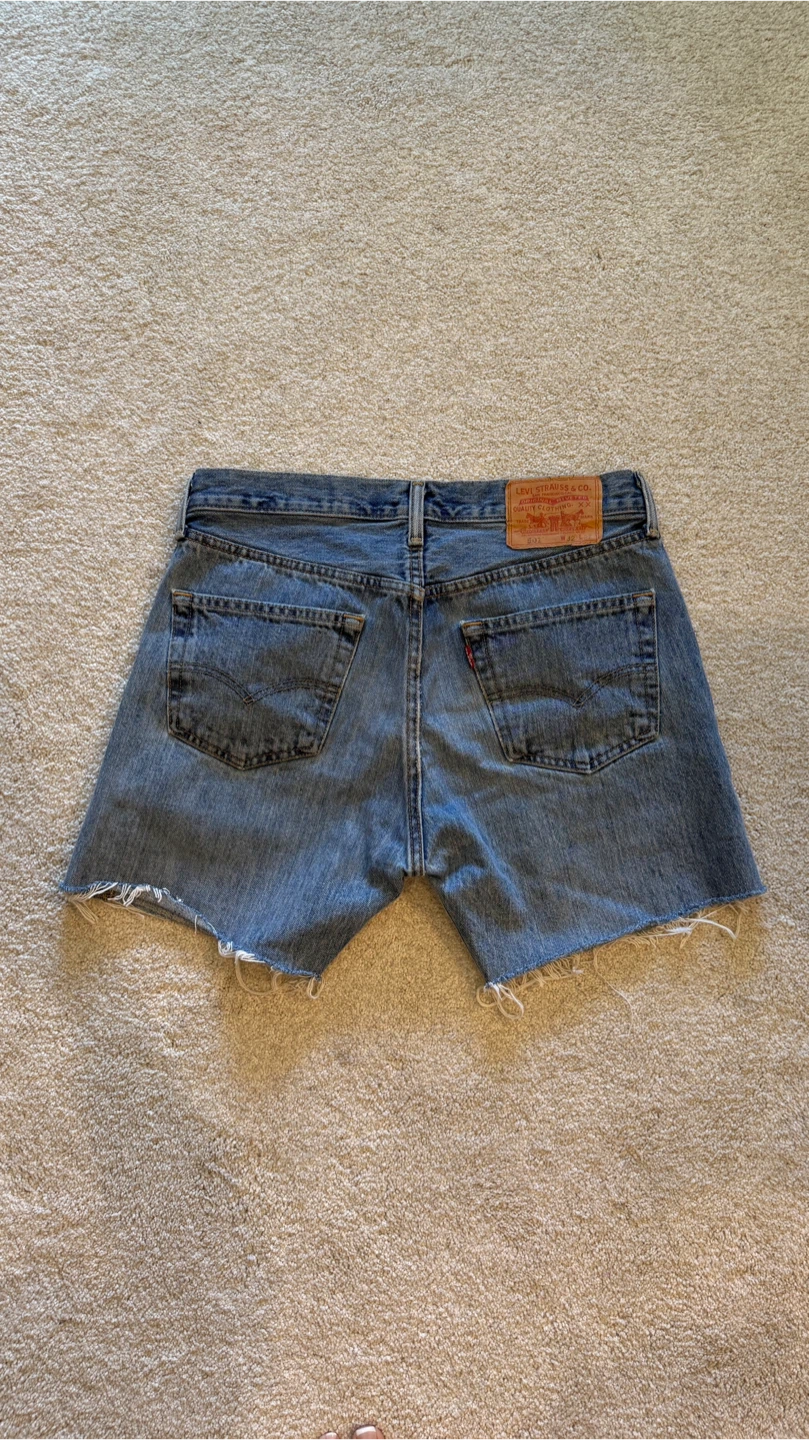Levi's 501 Cut-Off Denim Shorts - photo 3