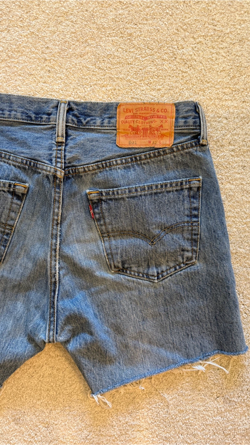 Levi's 501 Cut-Off Denim Shorts - photo 4