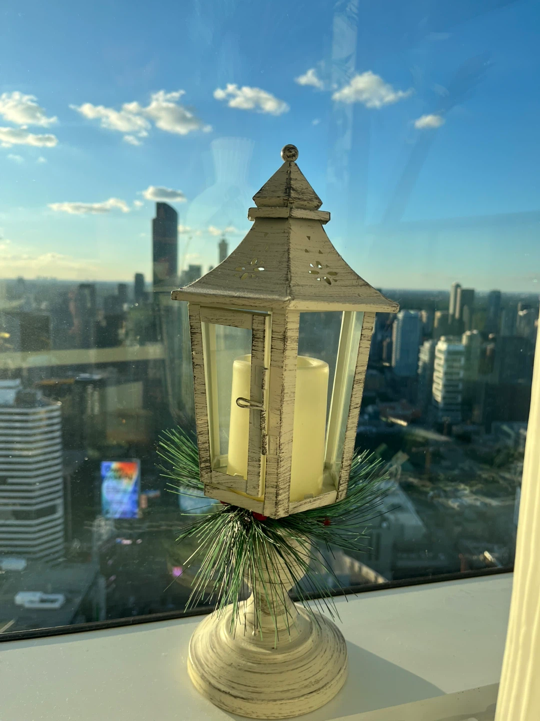 Beautiful Lantern with LED Candle