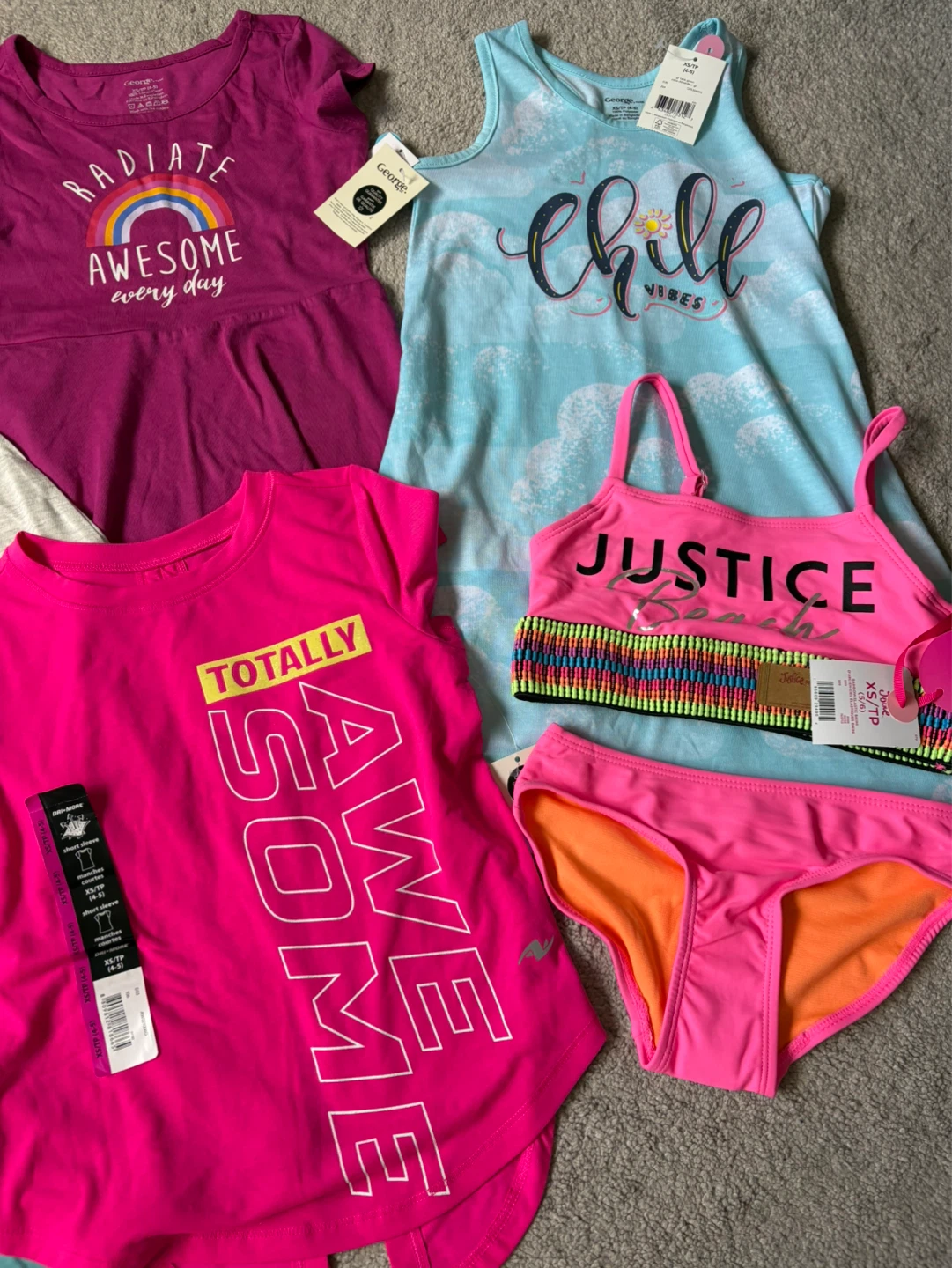 Girls clothes size 4/5 mixed lot bundle - photo 3