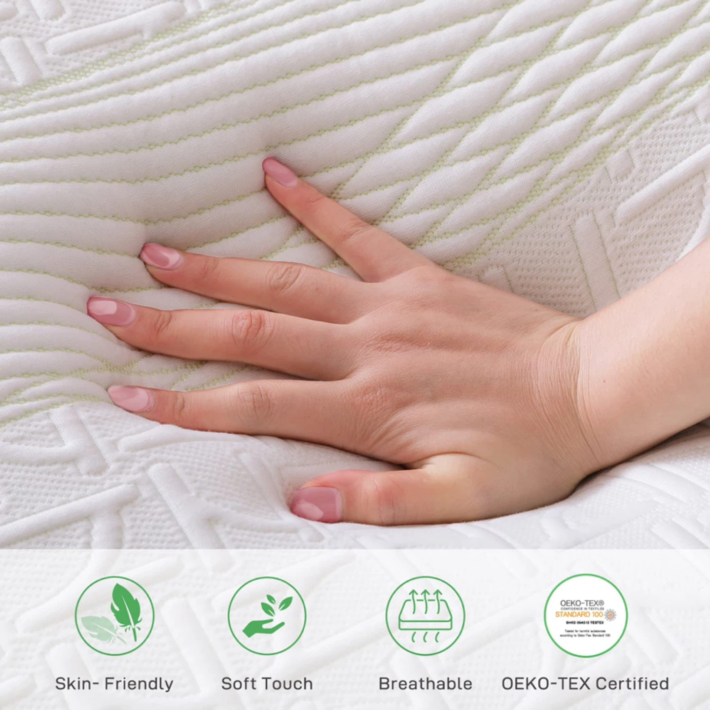 Novilla Memory Foam Mattress Topper -3 inches Full/Double - photo 4