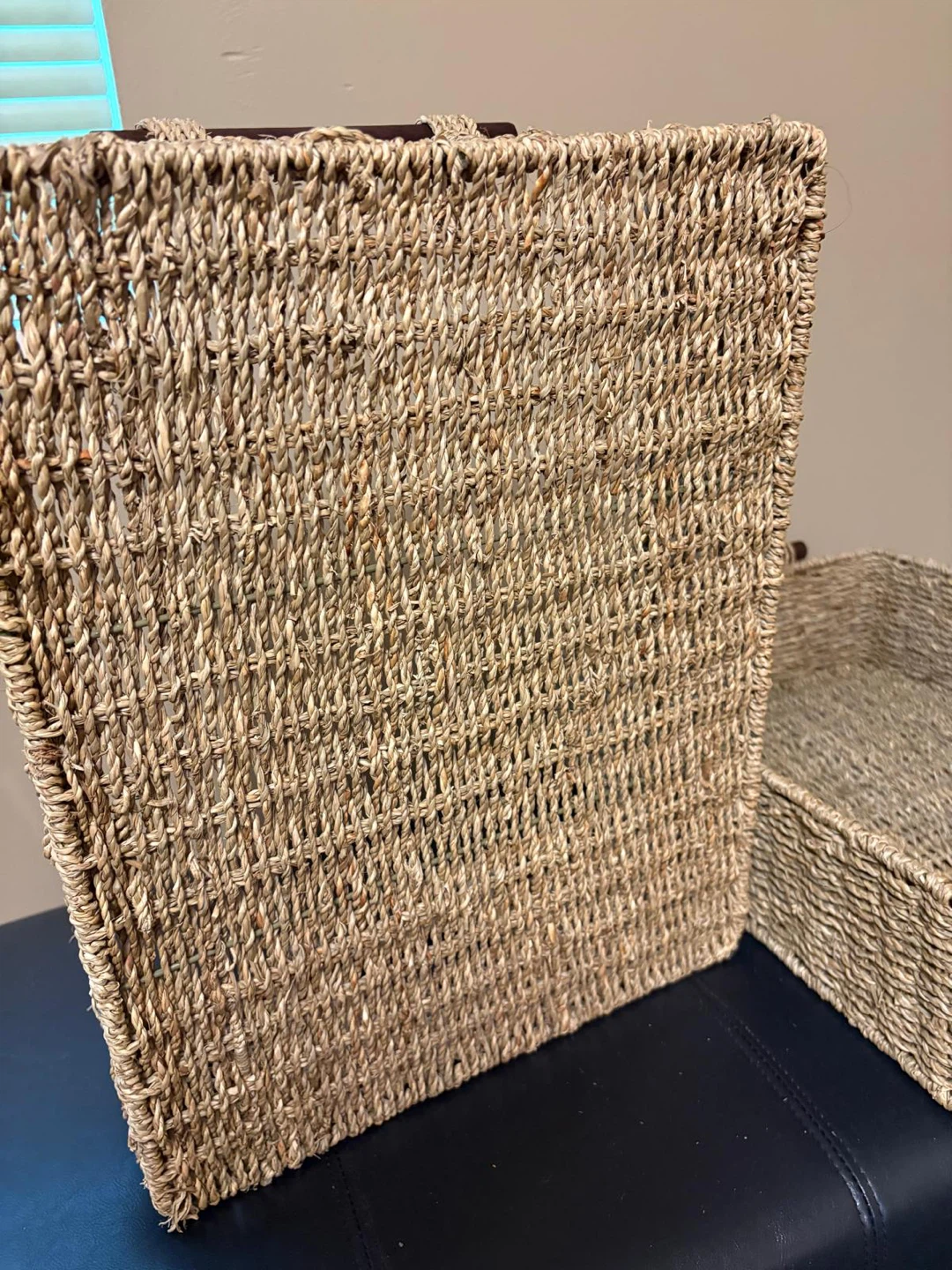 Woven Basket Set - Desk Organizer and Storage Bins - photo 3