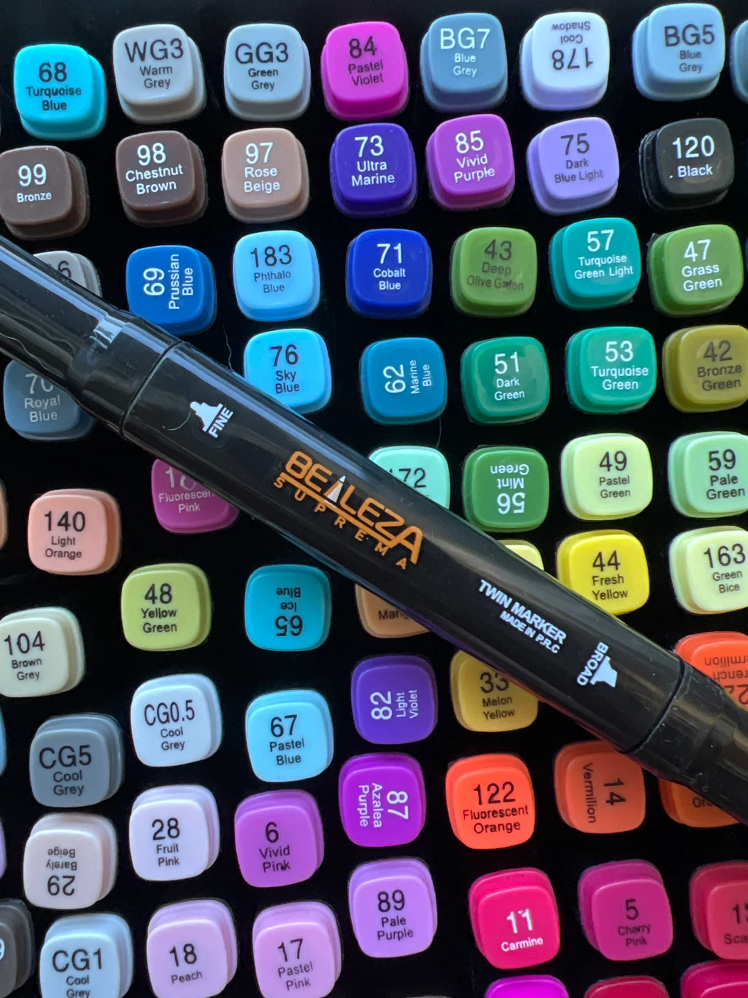 Beleza Suprema Twin Markers Set - Assorted Colours - photo 2